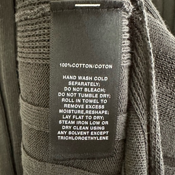 Lafayette 148 New York Dark Gray Sleeveless Cotton Midi Dress Womens Size Large - Picture 5 of 8